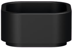 SAPHO KERASAN HAKO pultra helyezhető kerámiamosdó. 30x30cm. matt fekete