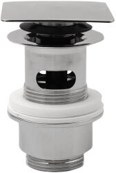 SAPHO OMP TEA klik-klak mosdólefolyó. túlfolyóval. 5/4. króm