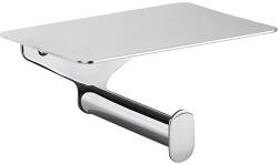 SAPHO BEMETA ORGANIC fali WC-papírtartó polccal. 150x75x115mm. króm