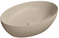 SAPHO GSI PURA pultra helyezhető kerámiamosdó. 60x16x42cm. matt krétafehér