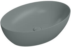 SAPHO GSI PURA pultra helyezhető kerámiamosdó. 60x16x42cm. matt agave