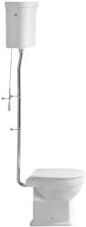 SAPHO GSI CLASSIC álló WC. hátsó kifolyású. tartállyal. öblítőmechanikával. ülőke nélkül. fehér/króm