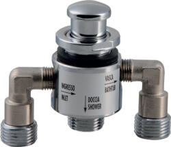  zuhanyváltó kádperemre. króm