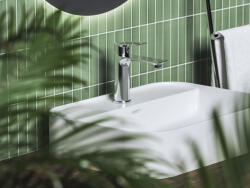 RAVAK Plan mosdócsaptelep 165 mm, lefolyó nélkül PN 014.00CR, króm - szerelvenycenter