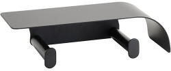 SAPHO BEMETA ORGANIC BLACK WC-papírtartó. 280x75x110mm