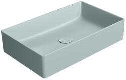 SAPHO GSI KUBE X kerámiamosdó. 60x37cm. matt jégkék - szerelvenycenter - 189 000 Ft