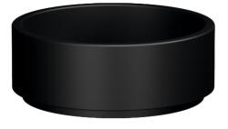 SAPHO KERASAN OKE pultra helyezhető kerámiamosdó. átm. : 40cm. matt fekete