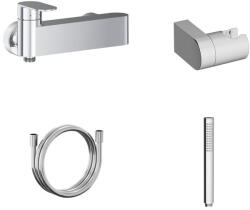 RAVAK Chrome fali zuhanycsaptelep szettel, króm CR II 032.00CR CR+S - szerelvenycenter