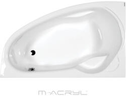 Radaway Liza aszimmetrikus akril kád 150x95 balos