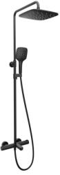 RAVAK Termo 300 zuhanyoszlop, termosztátos csapteleppel TE 092.20BLM, matt fekete - szerelvenycenter