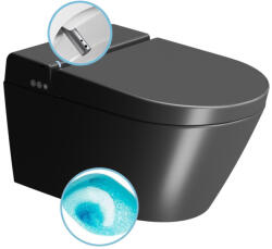 SAPHO GSI WCLEAN fali WC integrált bidéfunkcióval. dual matt fekete