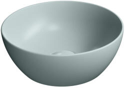 SAPHO GSI PURA kerámiamosdó. pultra helyezhető. átm: 32cm. matt jégkék