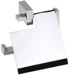 SAPHO BEMETA GAMMA fali WC-papírtartó. Fedéllel. 128x135x50mm. króm