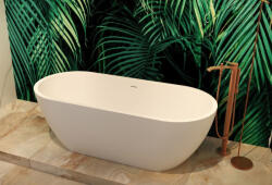 Radaway Romantika szabadon álló akril kád 170x75 fehér előlappal