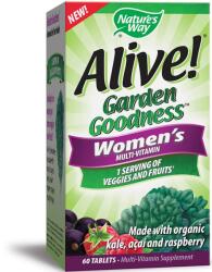 Nature's Way Alive Garden Goodness Women's Multivitamin, 60 tablete, Nature's Way