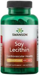 Swanson Soy Lecithin, 1.2 g, 90 capsule moi, Swanson