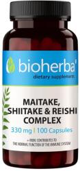 Bioherba Maitake, Shiitake & Reishi Complex, 330 mg, 100 capsule, Bioherba