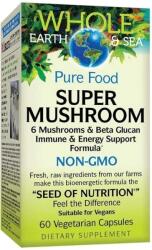Natural Factors Whole Earth & Sea Super Mushroom, 60 capsule, Natural Factors