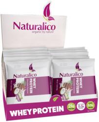 Naturalico Whey Protein, ciocolată cu cocos, 24 pliculețe, Naturalico