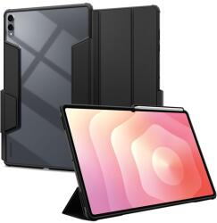 Spigen Samsung Tab S11 Ultra WIFI SPIGEN AIR SKIN PRO tok álló, ECO bőr hatású aktív FLIP, ceruza tartó, FEKETE ACS10221 (ACS10221)