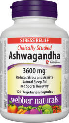 Webber Naturals Ashwagandha, 300 mg, 120 capsule, Webber Naturals
