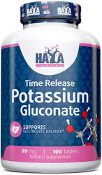 Haya Labs Potassium Gluconate, 99 mg, 100 tablete, Haya Labs