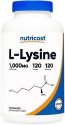 Nutricost L-Lysine, 1000 mg, 120 tablete, Nutricost
