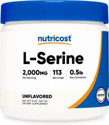 Nutricost L-Serine, 227 g, Nutricost
