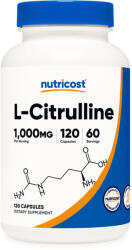 Nutricost L-Citruline, 1000 mg, 120 capsule, Nutricost