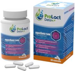 ProLact Detox+ Probiotic pentru detoxifiere, 60 capsule, ProLact