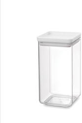 Brabantia Tasty+ Négyszögletes Műanyag Átlátszó, Fehér (122484)