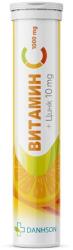 Danhson Vitamina C + Zinc, 20 comprimate efervescente, Danhson
