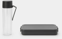 Brabantia Make & Take Uzsonnás doboz készlet 1100 L Műanyag Szürke, Átlátszó 2 db (206689)