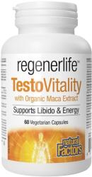 Natural Factors RegenerLife TestoVitality, 60 capsule, Natural Factors (1918 NF)