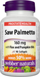 Webber Naturals Saw Palmetto, 90 capsule, Webber Naturals
