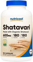 Nutricost Shatavari, 600 mg, 180 capsule, Nutricost