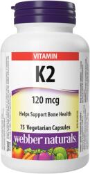 Webber Naturals Vitamin K2, 120 mcg, 75 capsule, Webber Naturals