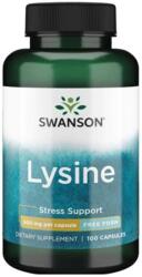 Swanson Lysine, 500 mg, 100 capsule, Swanson