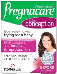 Vitabiotics Pregnacare Conception, 30 tablete, Vitabiotics