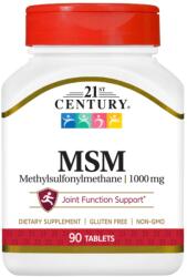 21st Century MSM, 1000 mg, 90 tablete, 21st Century