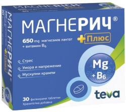 Teva Magnerich Plus, 650 mg, 30 tablete, Teva