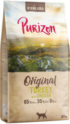 Purizon 6, 5kg Purizon Sterilised Adult pulyka & csirke - gabonamentes száraz macskatáp
