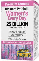 Natural Factors Ultimate Probiotic Women’s Every Day 25 Billion, 30 capsule, Natural Factors