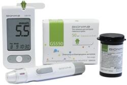 BIONIME Set Rightest GM550 Glucometru + 50 benzi de testare, Bionime