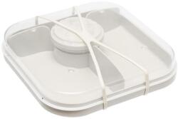  Branq Osztott ételtároló fehér (5901098194501)