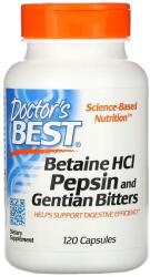 Doctor's Best Betaine HCL Pepsin and Gentian Bitters, 120 capsule, Doctor's Best
