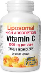 Natural Factors Vitamin C Liposomal, 500 mg, 90 capsule, Natural Factors