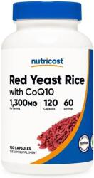 Nutricost Red Yeast Rice with CoQ10, 1300 mg, 120 capsule, Nutricost