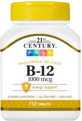 21st Century Vitamin B-12 Prolonged Release, 1000 mcg, 110 tablete, 21st Century