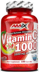 Amix Nutrition Vitamin C with Rose Hips, 1000 mg, 100 capsule, Amix